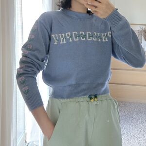 Philosophy cashmere cropped sweater